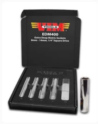 Durston Manufacturing Co EDM400 Extra Deep Metric Sockets