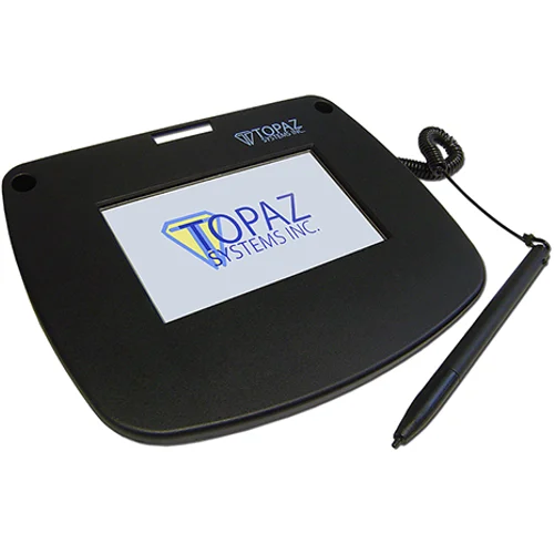 Topaz T-LBK43LC-BSB-R SigLite Color 4.3 Signature Pad, TFT Display