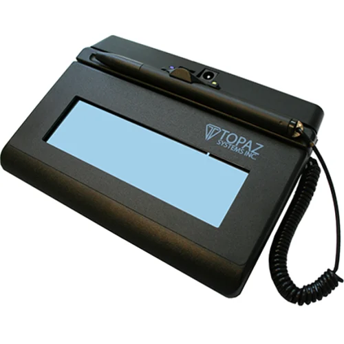 Topaz T-LBK460-BT2-R SigLite LCD 1x5 BT Signature Pad, Bluetooth