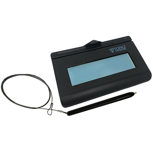 Topaz T-LBK462-KAHSB-R KioskGem LCD 1x5 Signature Pad, USB