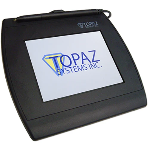 Topaz T-LBK57GC-BBSB-R SigGem Color 5.7 Signature Pad, Dual Serial