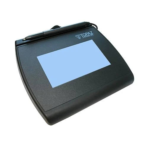 Topaz T-LBK755SE-BHSB-R Signature Gem LCD 4" x 3" Dual Serial USB Pad