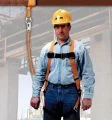 Universal-sized, full-body harness w/tongue buckle leg straps