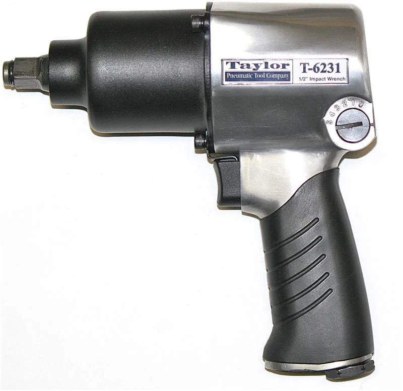 Taylor 650 ft. lbs. 1/2" Pistol Grip Impact Wrench, T-6231