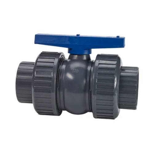 Simtech TBB 102 2 030 TBB Series, 3" PVC/FPM True Union Ball Valve
