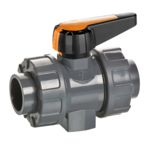 Simtech TBS 101 2 005 TBS Series, 1/2" PVC/EPDM Ball Valve, Socket