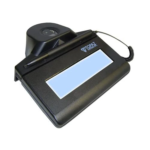 Topaz TF-LBK464-HSB-R IDGem LCD 1x5 Signature Capture Pad, USB