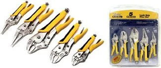 5 pc Getta-Grip Locking Pliers Set