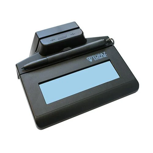 Topaz TM-LBK460-BSB-R SigLite LCD 1x5 Signature Capture Pad, VS - USB