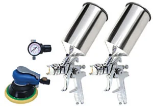 Titan 4 Pc. HVLP Dual Set-Up Spray Gun 19223