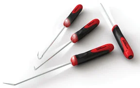 LED Lighted 4 Piece Hook & Pick Set ULL-CHP4-LT