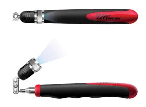 LED Lighted Magnetic Pick Up Tool, 6-3/4- to 32-3/4- ULL-HTLP1