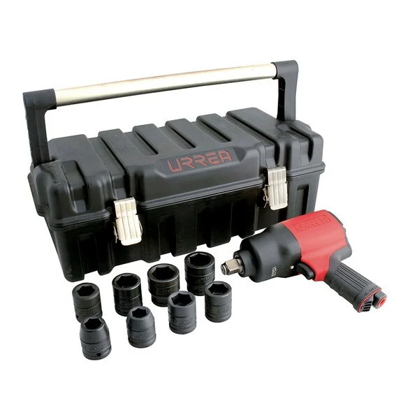 Twin Hammer Comp. System 3/4" Drive Air Impact Wrench And Socket Set