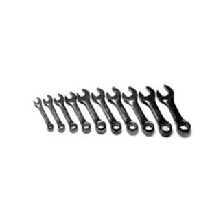 10 Piece Stubby Combination Wrench Set 7/16 in to 1 in