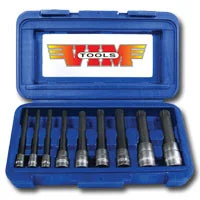 Triple Square Socket Set 3 in Long - 4mm - 18mm