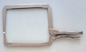 Locking Clamp Extended Throat with Regular Tips - 18- /455mm