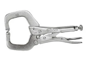 Locking Clamp with Regular Tips - 6- /150mm VSG-6R