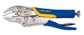 Curved Jaw Locking Pliers with Wire Cutter - 7- /175mm VSG-7WR