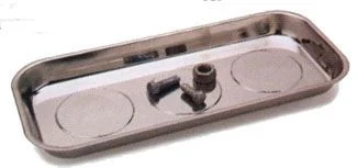 Rectuangular Magnnetic Tray with 3 Magnets W1263