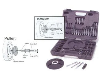 Harmonic Balancer Puller and Installer Master Set