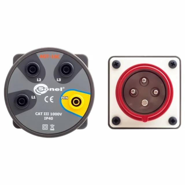 Sonel WAADAAGT16C Three-Phase Socket Adapter 16 A (4P)