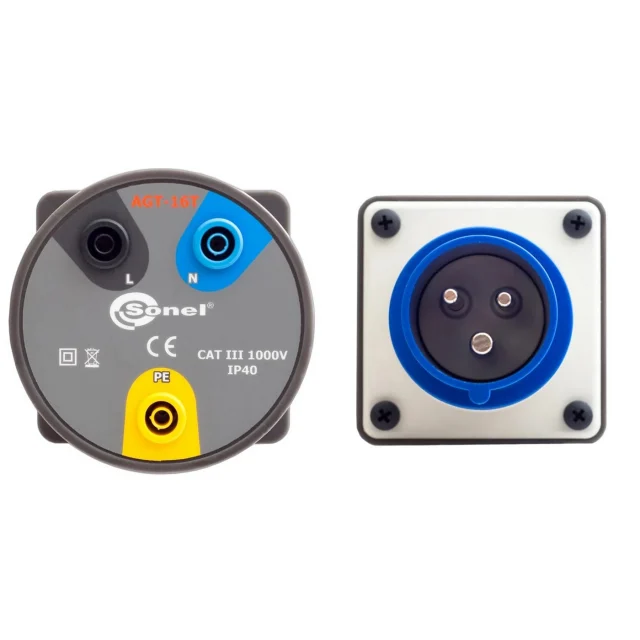 Sonel WAADAAGT16T Three-Phase Industrial Socket Adapter 16 A