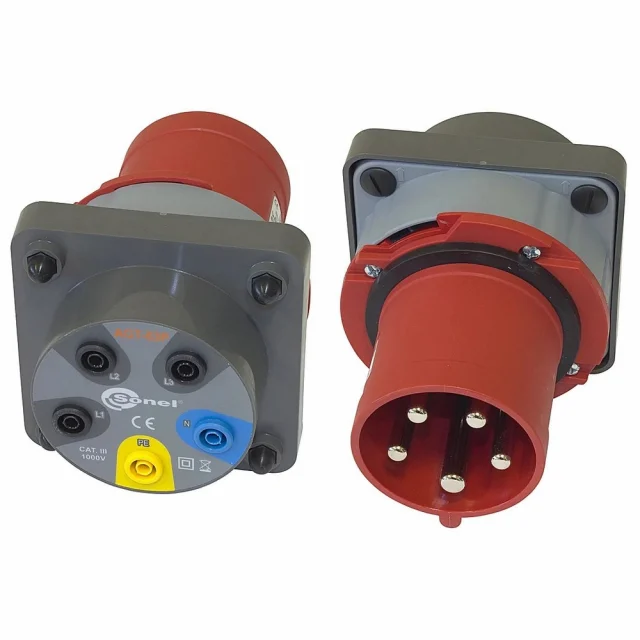 Sonel WAADAAGT63P Three-Phase Socket Adapter 63 A (5P)