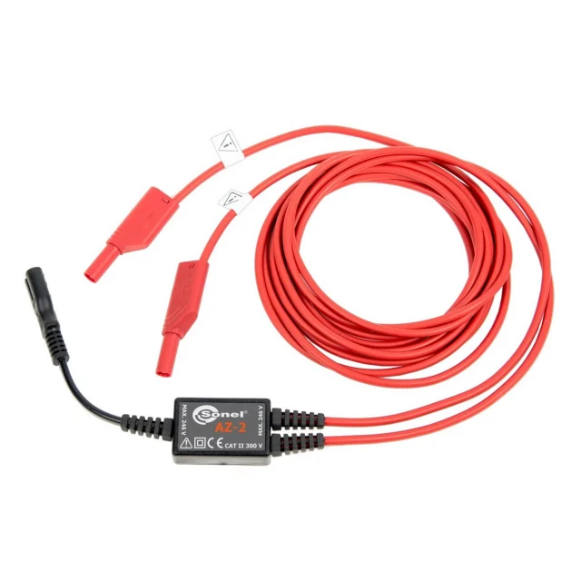 Sonel WAADAAZ2 AZ-2 Power Supply Adapter, IEC C7 Plug/Banana Sockets