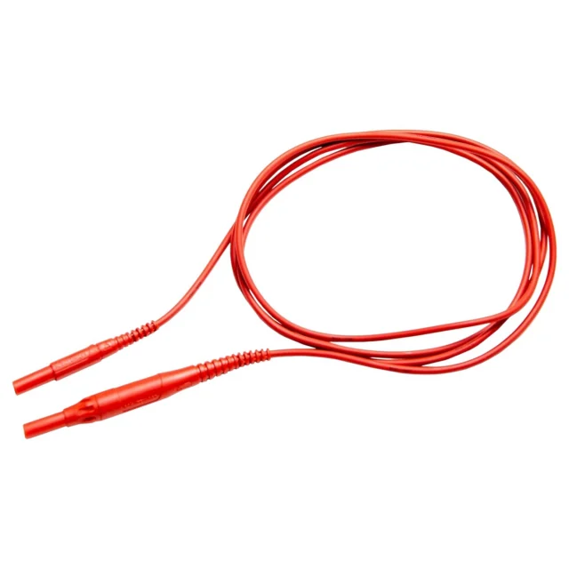 Sonel WAPRZ002REBBF10 Red 2m Test Lead, CAT IV 1000 V, Banana Plugs