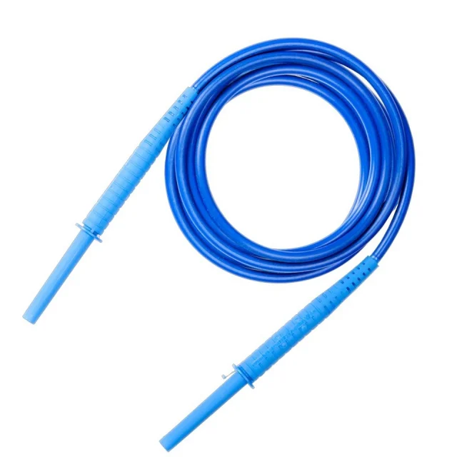 Sonel WAPRZ003BUBB10K Blue Test Lead, 11 kV, Banana Plugs