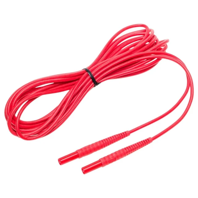 Sonel WAPRZ005REBB Red 5m Test Lead, 1 kV, Banana Plugs
