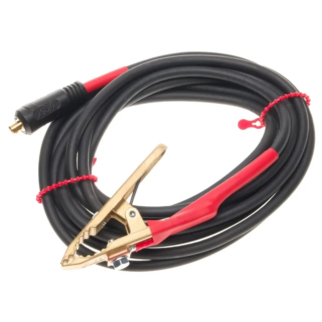 Sonel WAPRZ010BLI2 Test Lead 10m Black Current I2, Crocodile Clip