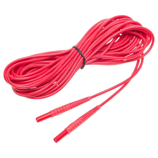 Sonel WAPRZ010REBB Red 10m Test Lead, 1 kV, Banana Plugs