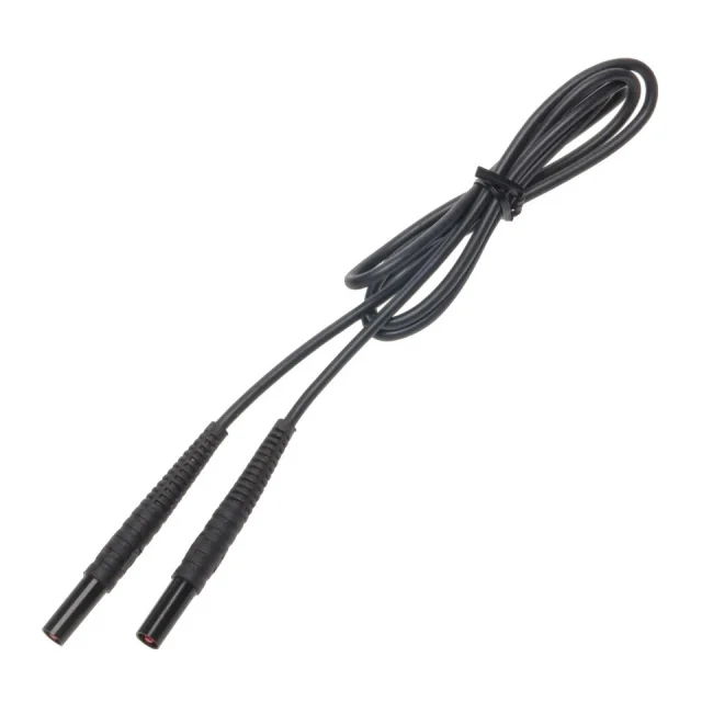 Sonel WAPRZ1X2BLBB Black 1.2m Test Lead, CAT III/1000V - CAT IV/600V