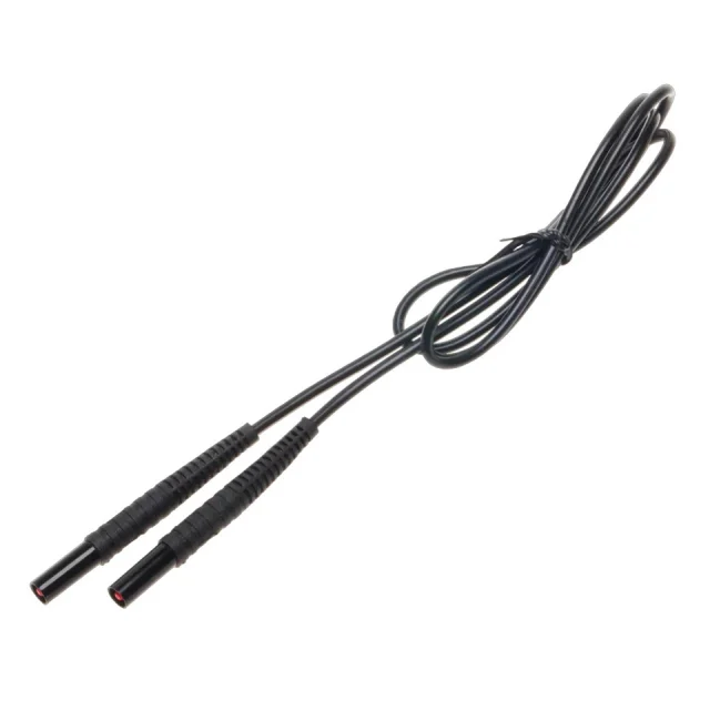 Sonel WAPRZ1X2BLBB2X5 Black 1.2m Test Lead, CAT III/1000V-CAT IV/600V