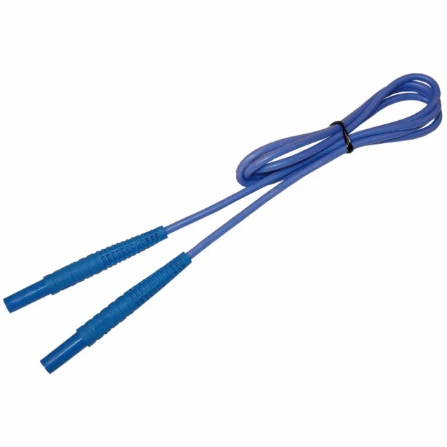 Sonel WAPRZ1X2BUBB Blue 1.2m Test Lead, CAT III/1000V - CAT IV/600V