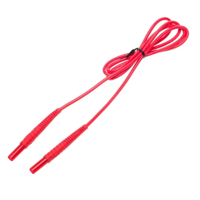 Sonel WAPRZ1X2REBB2X5 Red 1.2m Test Lead, 1 kV, 2.5 mm2, Banana Plugs