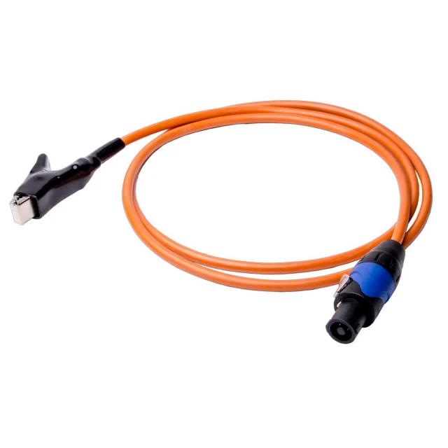 Sonel WAPRZ1X8ORKS Orange 1.8m Test Lead Terminated in Crocodile Clip