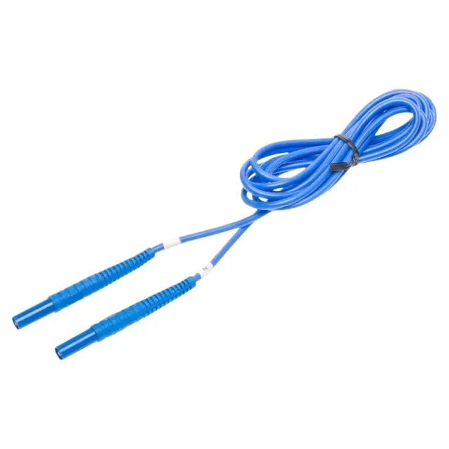 Sonel WAPRZ2X2BUBB Blue 2.2m Test Lead, CAT III/1000V - CAT IV/600V