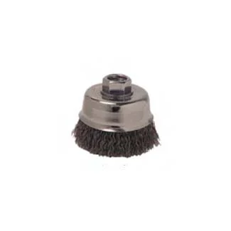 3-1/2 in Crimped Wire Cup Brush