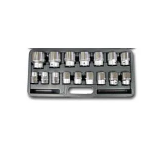 16 Piece 3/4 in Dr. Metric Socket Set