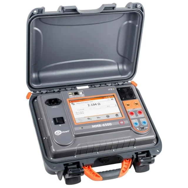 Sonel WMUSMMR6500 Microohmmeter for Measure HV Switches/Transformers