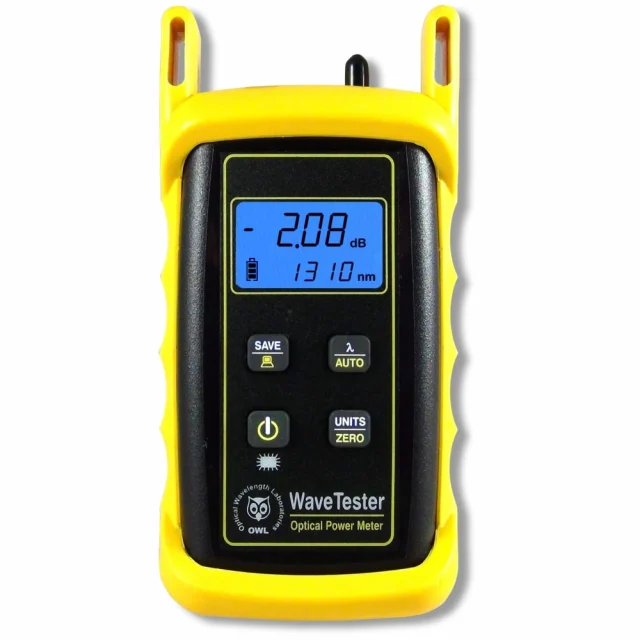 OWL WT-1 WaveTester Optical Power Meter, InGaAs, +5 to -60 dBm