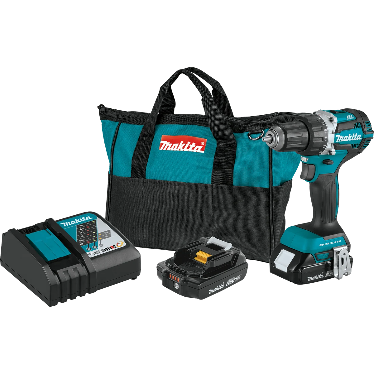 MAKITA 18V LXT® Compact 1/2" Driver‑Drill Kit