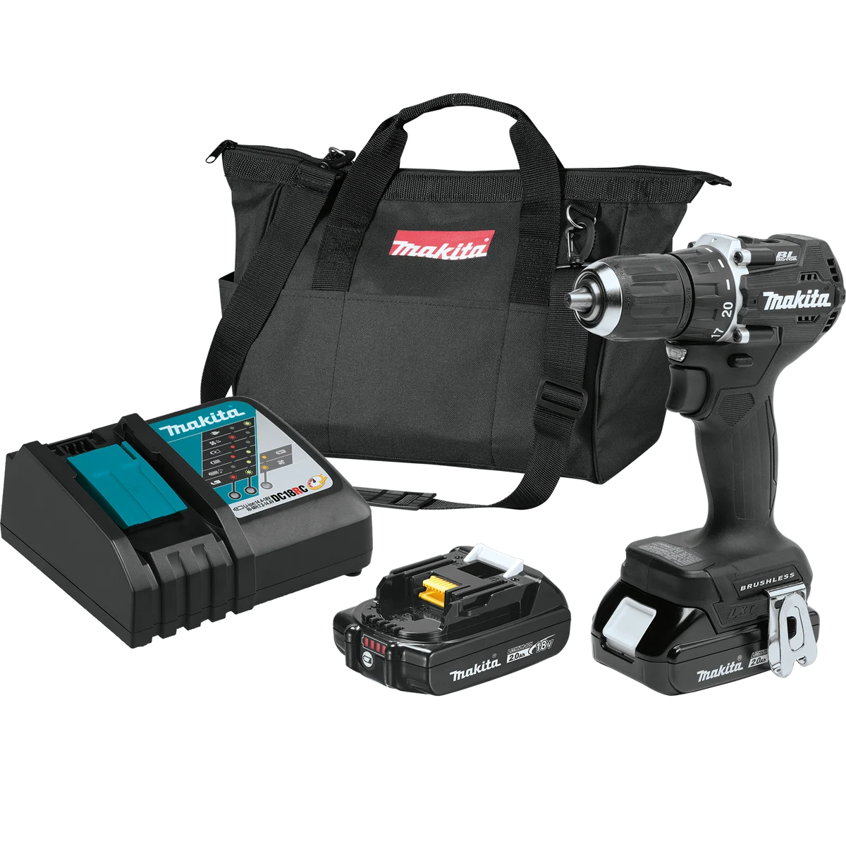 MAKITA 18V LXT® Sub‑Compact 1/2" Driver‑Drill Kit