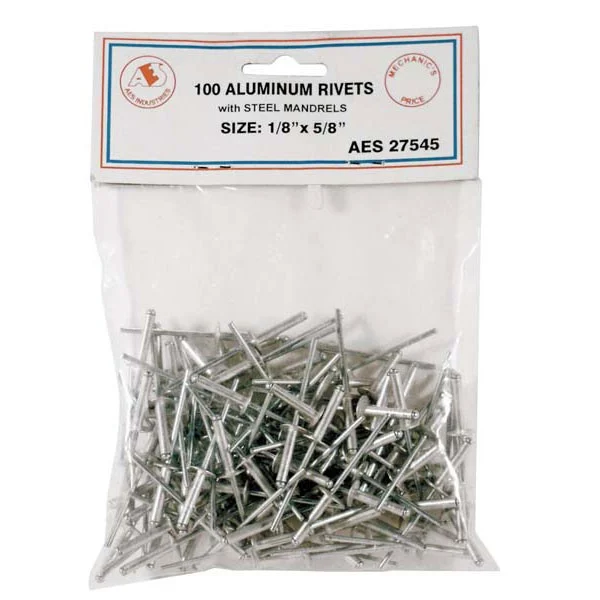 Aluminum Rivets - 1/8" x 5/8" 27545