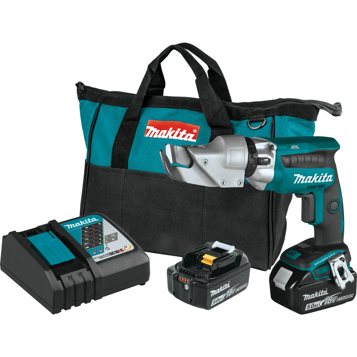 MAKITA 18V LXT® 18 Gauge Offset Shear Kit