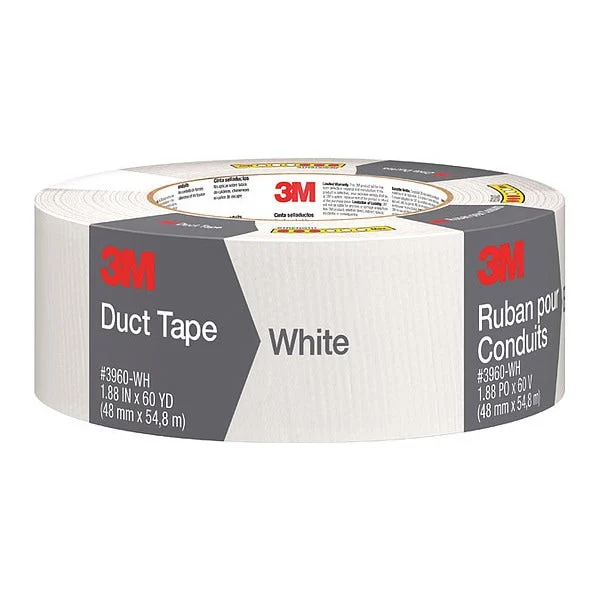 3M™ White Duct Tape 1.88 in x 60 yd