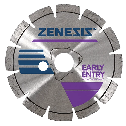 DIAMOND VANTAGE ZENESIS™ Z100 Purple Green Concrete Blades