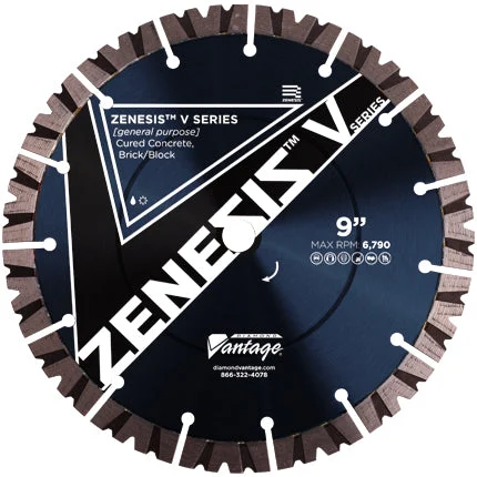 DIAMOND VANTAGE ZENESIS™ V-Series Small Diameter General Purpose Blades